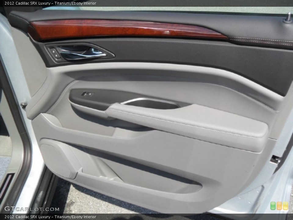 Titanium/Ebony Interior Door Panel for the 2012 Cadillac SRX Luxury #53365139