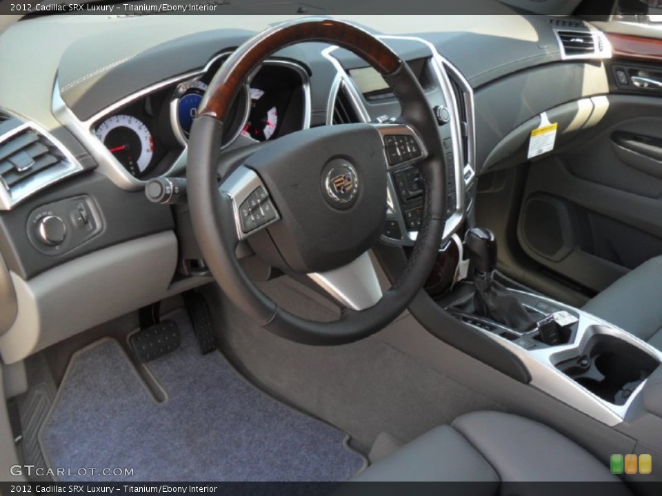 Titanium/Ebony Interior Prime Interior for the 2012 Cadillac SRX Luxury #53365199