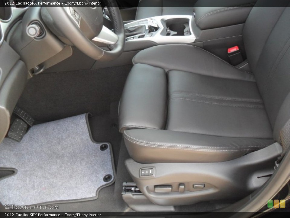 Ebony/Ebony Interior Photo for the 2012 Cadillac SRX Performance #53365318