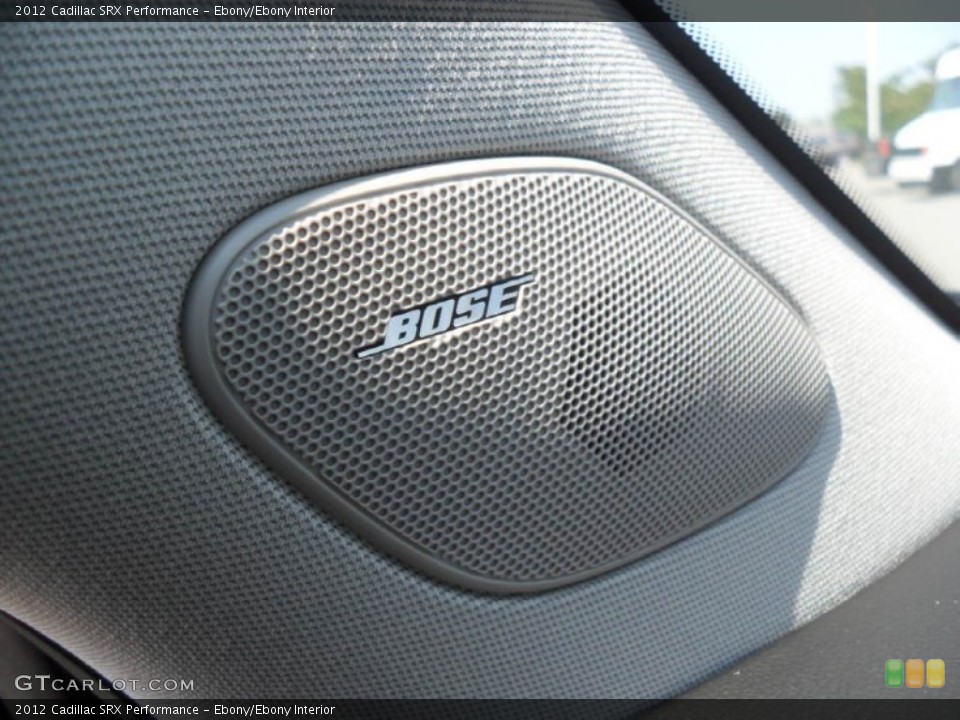 Ebony/Ebony Interior Audio System for the 2012 Cadillac SRX Performance #53365415