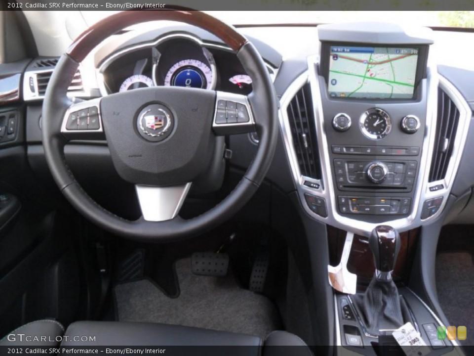 Ebony/Ebony Interior Dashboard for the 2012 Cadillac SRX Performance #53365472