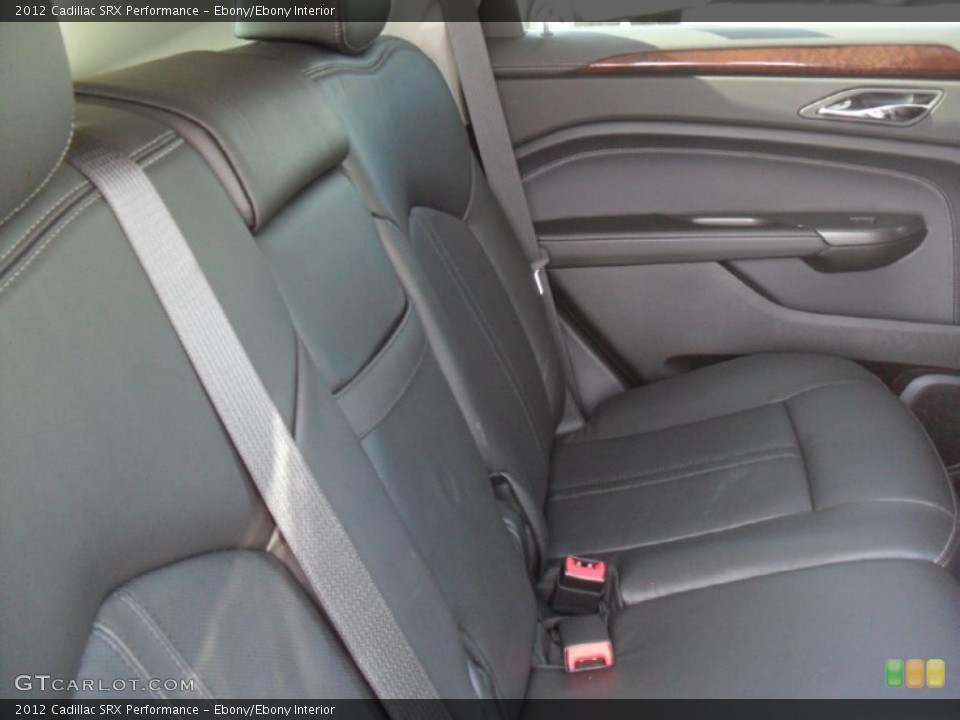 Ebony/Ebony Interior Photo for the 2012 Cadillac SRX Performance #53365517