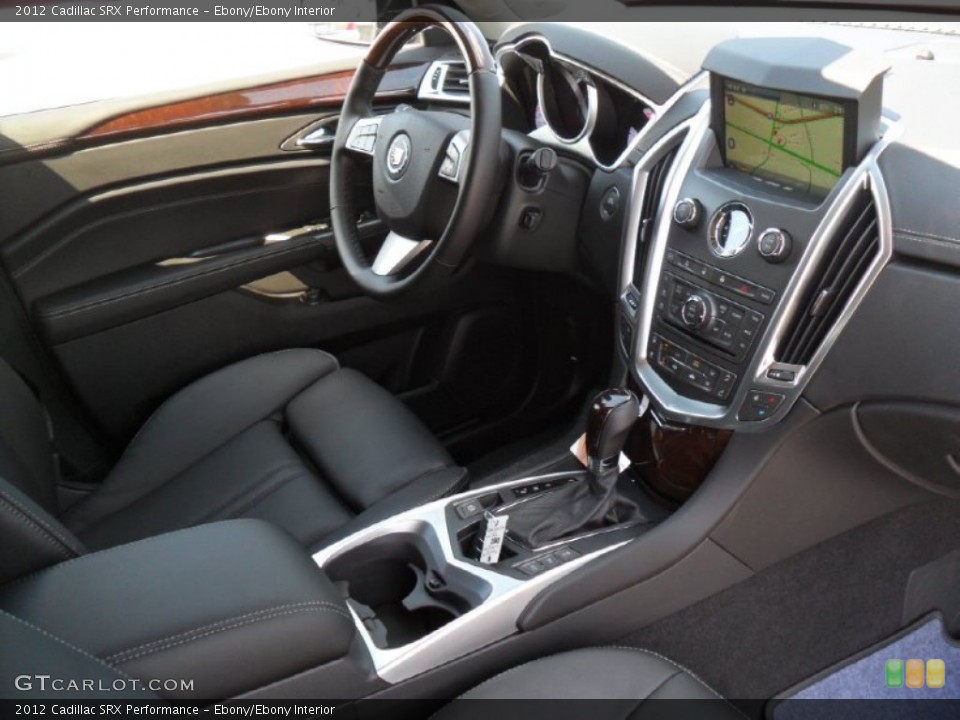 Ebony/Ebony Interior Dashboard for the 2012 Cadillac SRX Performance #53365542