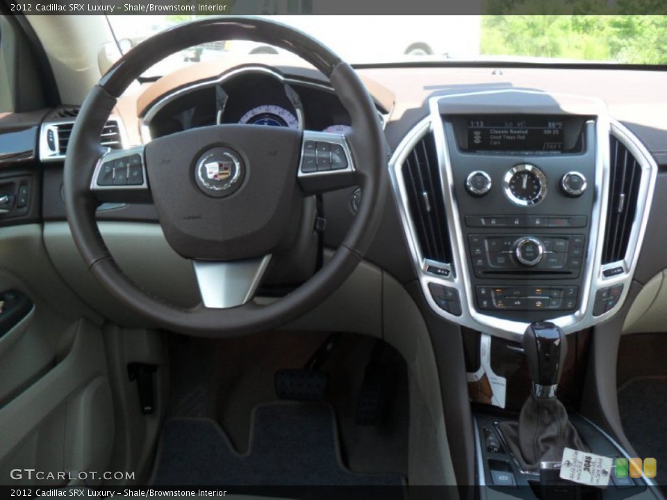 Shale/Brownstone Interior Dashboard for the 2012 Cadillac SRX Luxury #53365835