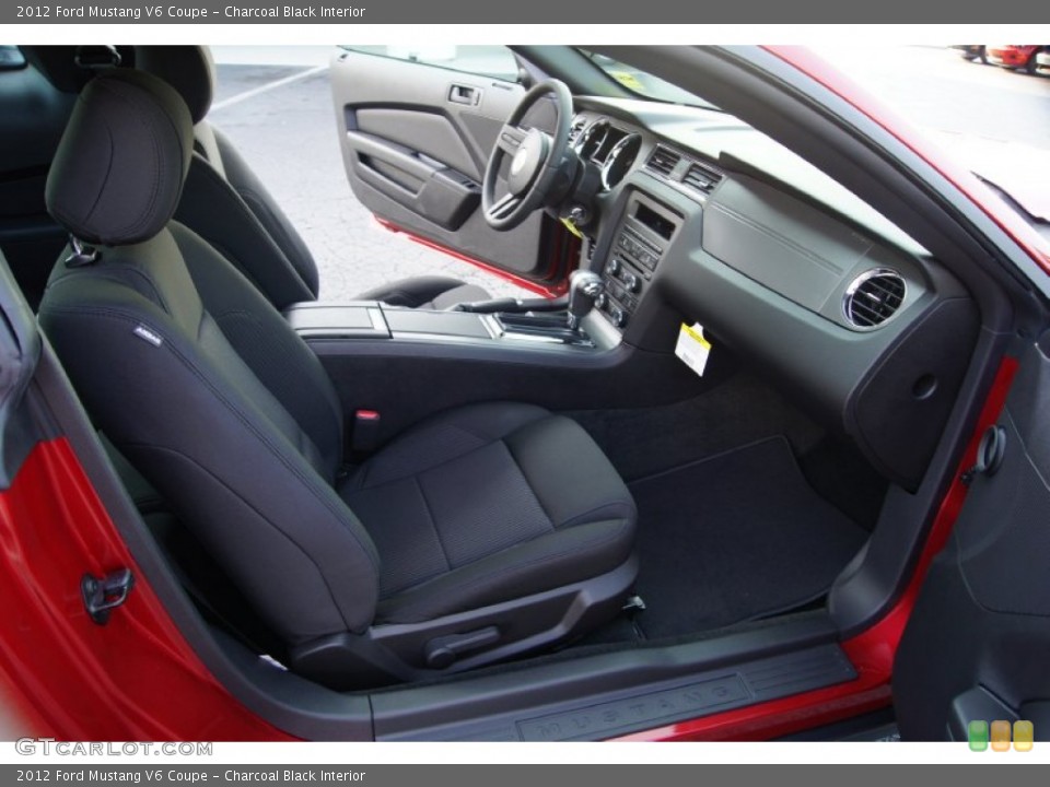 Charcoal Black Interior Photo for the 2012 Ford Mustang V6 Coupe #53366522