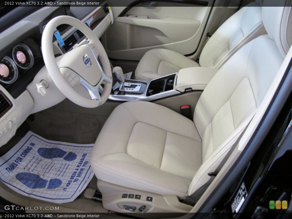 Sandstone Beige Interior Photo for the 2012 Volvo XC70 3.2 AWD #53367269
