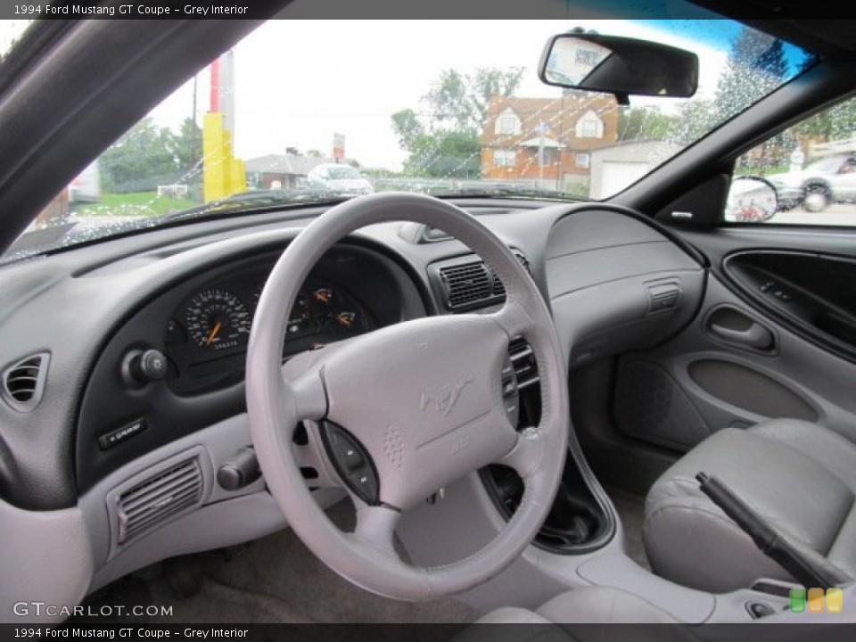 Grey Interior Dashboard for the 1994 Ford Mustang GT Coupe #53367524