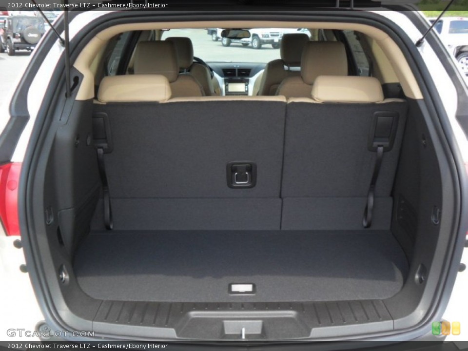 Cashmere/Ebony Interior Trunk for the 2012 Chevrolet Traverse LTZ #53369264