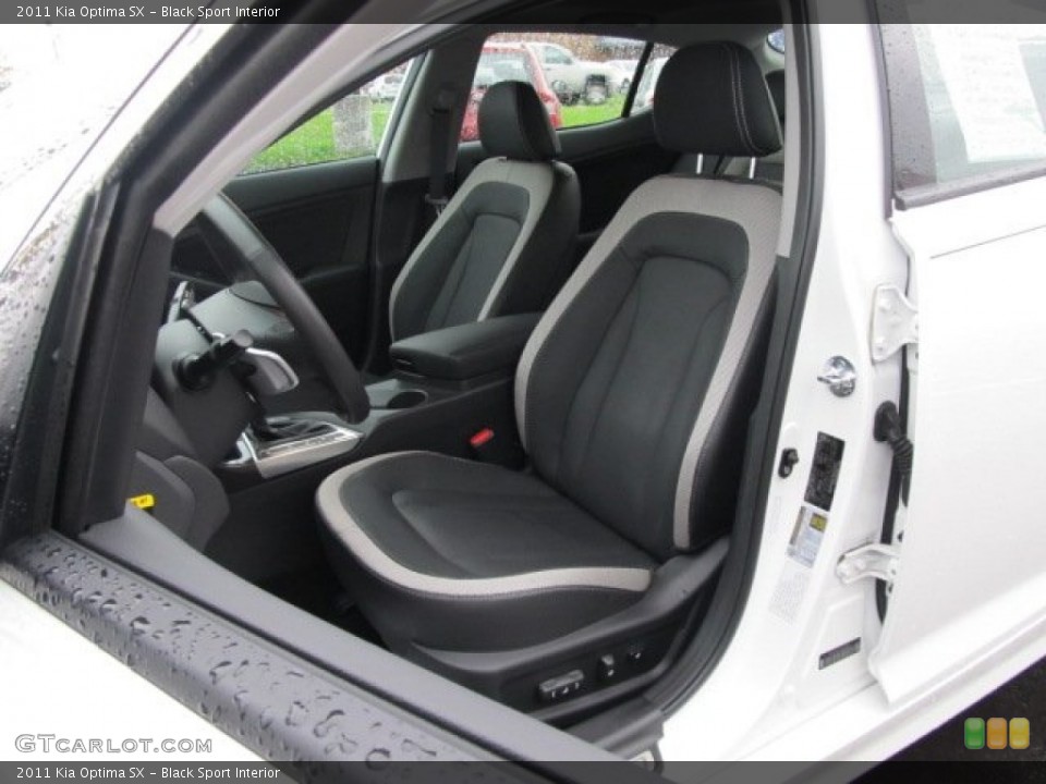 Black Sport Interior Photo for the 2011 Kia Optima SX #53369330