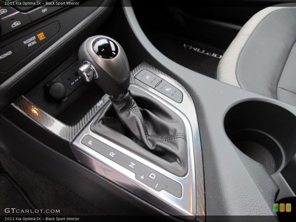 Black Sport Interior Transmission for the 2011 Kia Optima SX #53369345