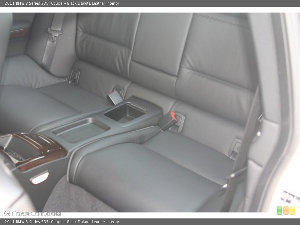 Black Dakota Leather Interior Photo for the 2011 BMW 3 Series 335i Coupe #53370803