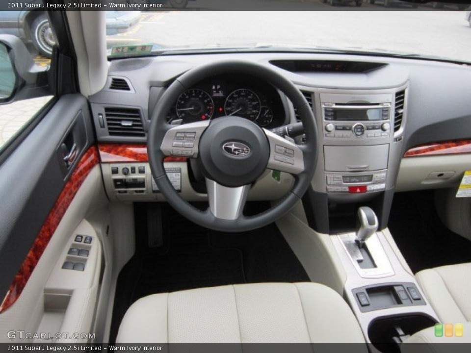 Warm Ivory Interior Dashboard for the 2011 Subaru Legacy 2.5i Limited #53371260
