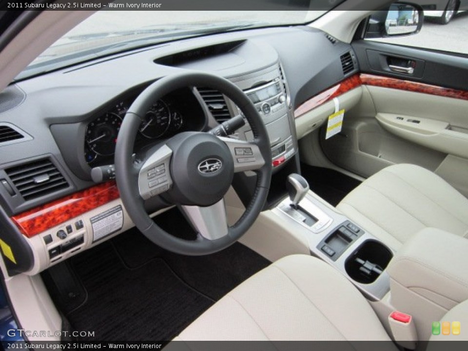 Warm Ivory Interior Photo for the 2011 Subaru Legacy 2.5i Limited #53371292
