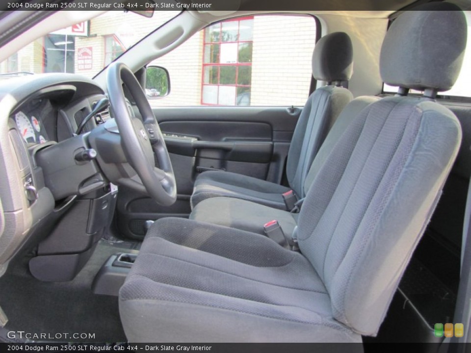Dark Slate Gray Interior Photo for the 2004 Dodge Ram 2500 SLT Regular Cab 4x4 #53371694
