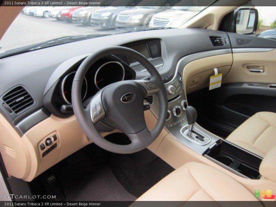 Desert Beige Interior Dashboard for the 2011 Subaru Tribeca 3.6R Limited #53371889