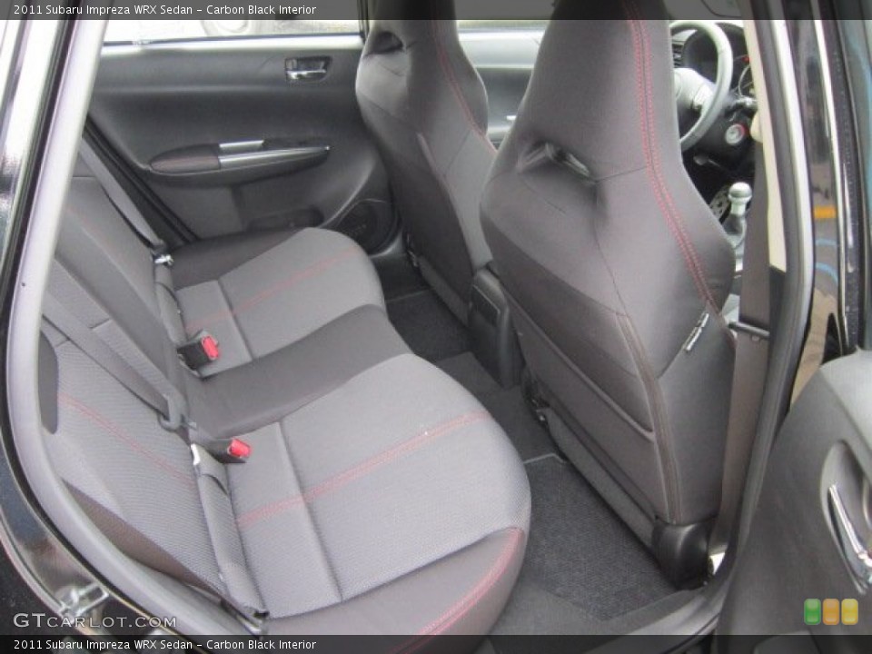 Carbon Black Interior Photo for the 2011 Subaru Impreza WRX Sedan #53372096