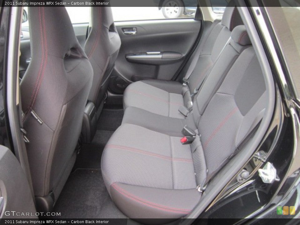 Carbon Black Interior Photo for the 2011 Subaru Impreza WRX Sedan #53372111