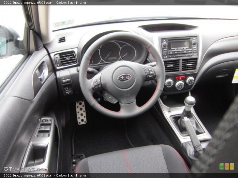 Carbon Black Interior Dashboard for the 2011 Subaru Impreza WRX Sedan #53372126