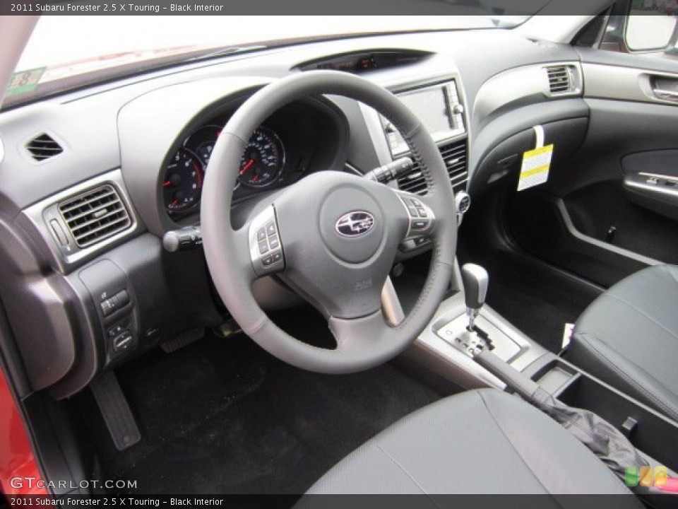 Black Interior Photo for the 2011 Subaru Forester 2.5 X Touring #53372774