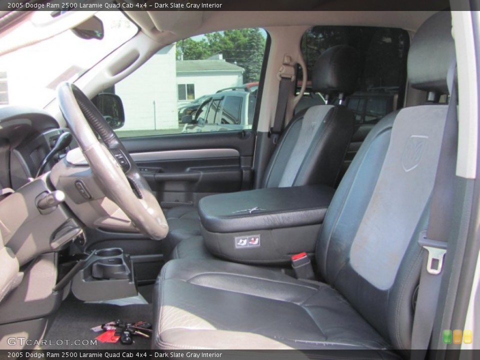 Dark Slate Gray Interior Photo for the 2005 Dodge Ram 2500 Laramie Quad Cab 4x4 #53373257