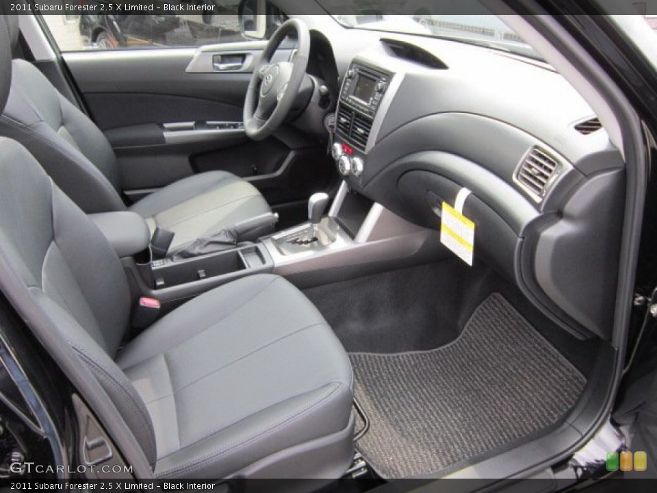 Black Interior Photo for the 2011 Subaru Forester 2.5 X Limited #53373266