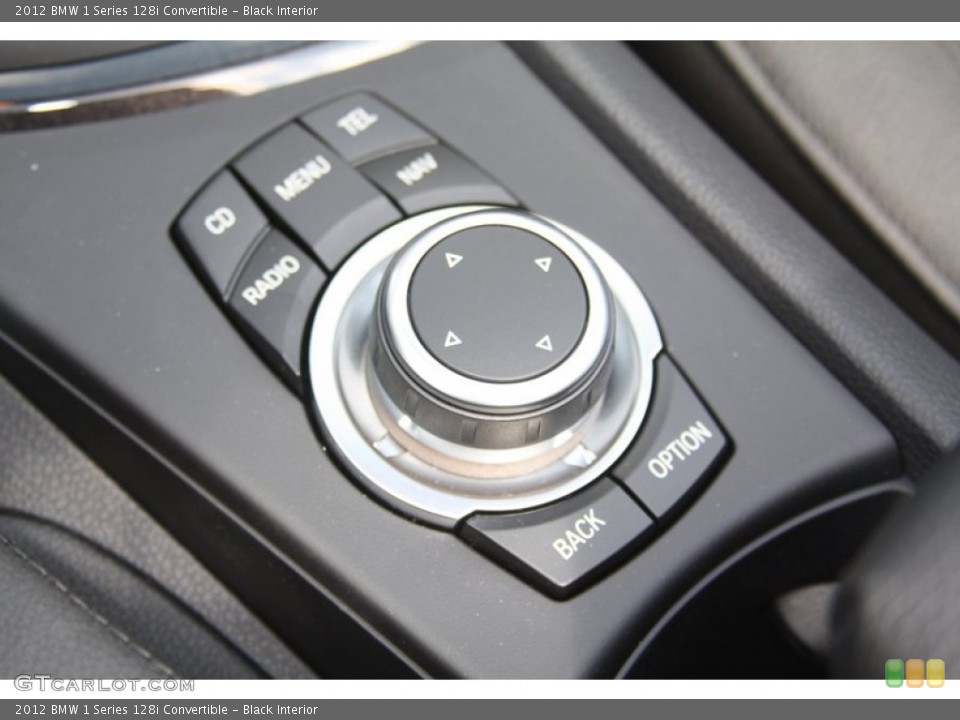 Black Interior Controls for the 2012 BMW 1 Series 128i Convertible #53373293