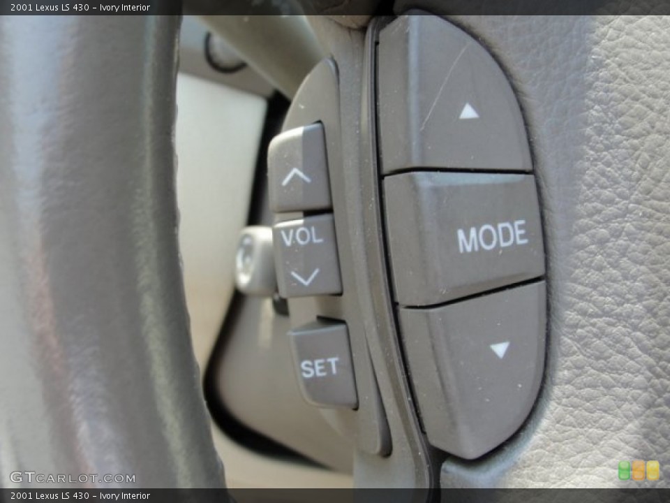 Ivory Interior Controls for the 2001 Lexus LS 430 #53373329