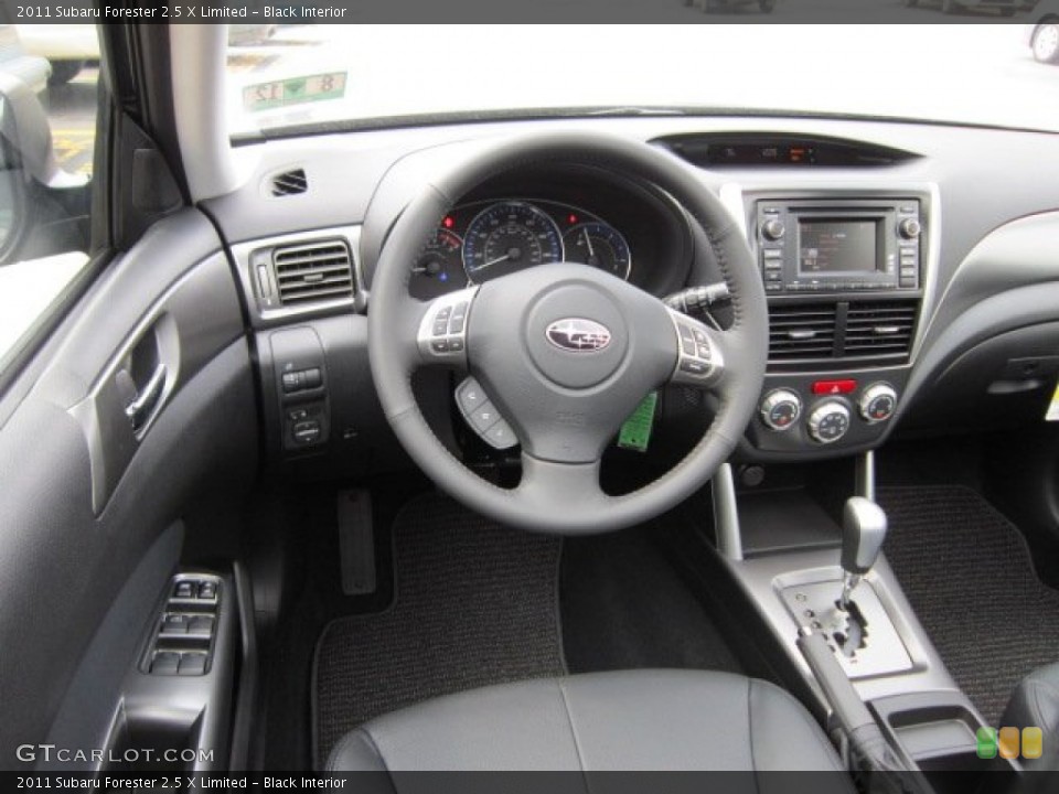 Black Interior Dashboard for the 2011 Subaru Forester 2.5 X Limited #53373341