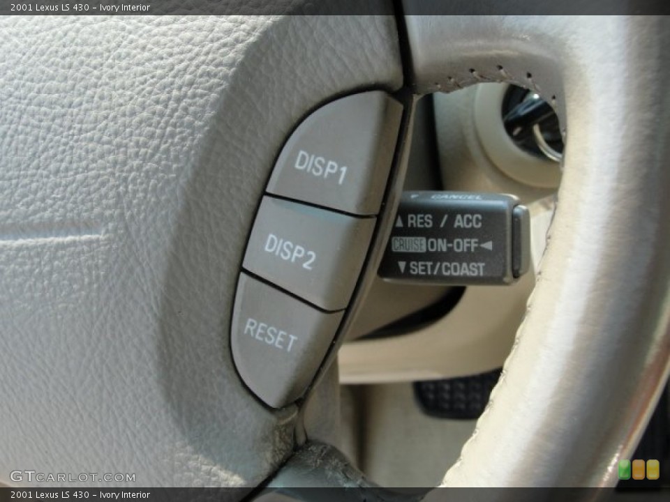 Ivory Interior Controls for the 2001 Lexus LS 430 #53373344