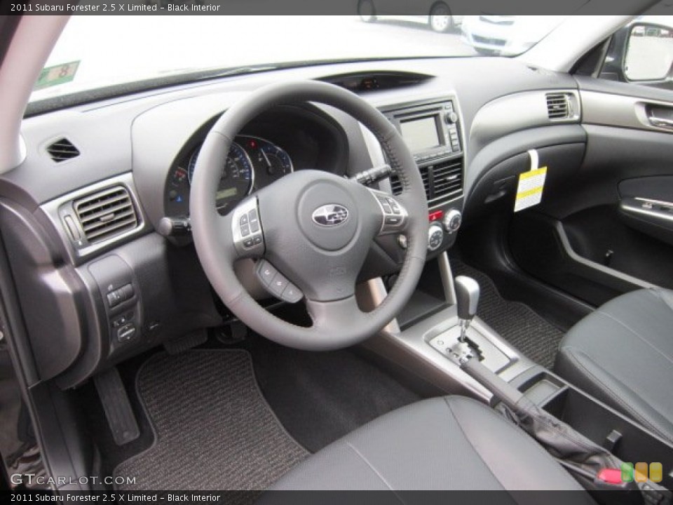 Black Interior Photo for the 2011 Subaru Forester 2.5 X Limited #53373371