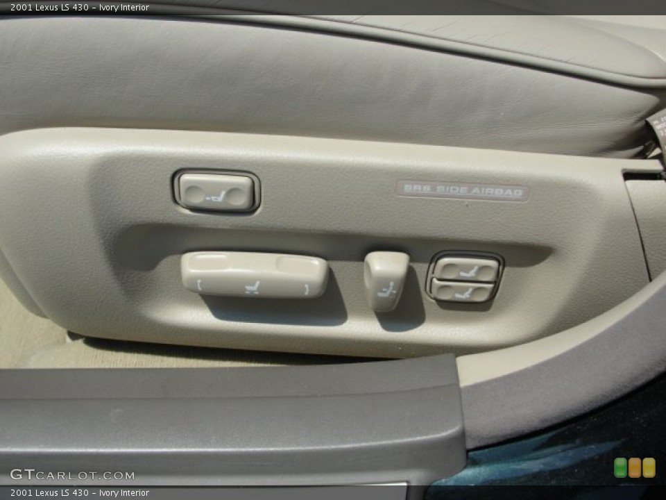 Ivory Interior Controls for the 2001 Lexus LS 430 #53373410