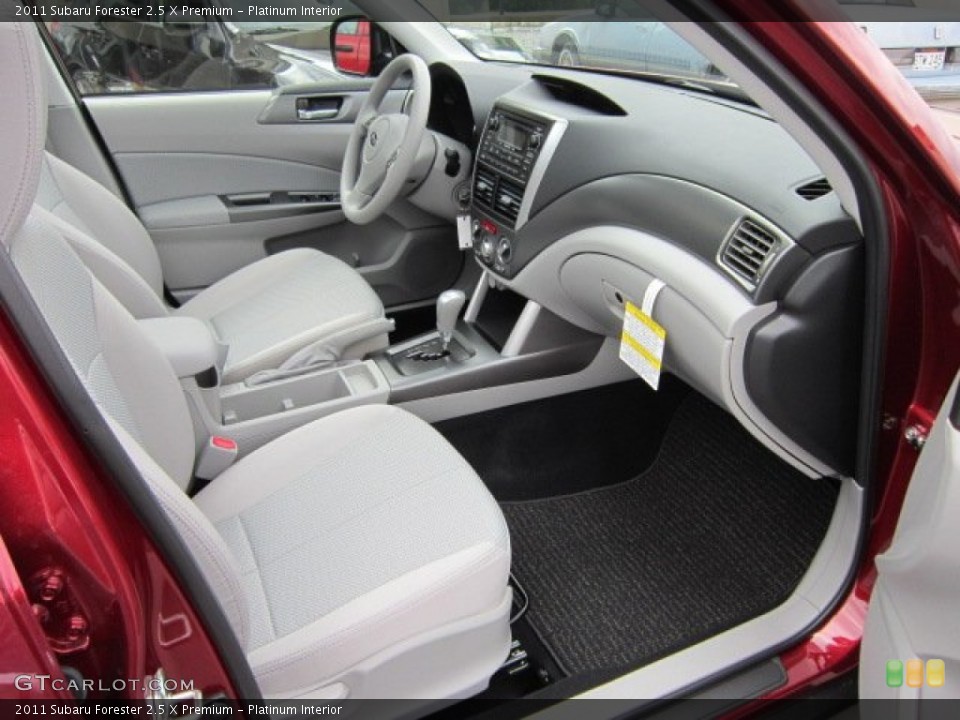 Platinum Interior Photo for the 2011 Subaru Forester 2.5 X Premium #53374778