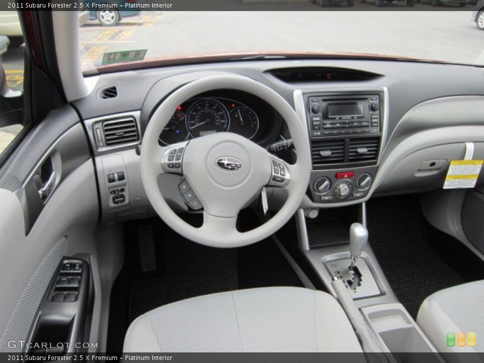 Platinum Interior Dashboard for the 2011 Subaru Forester 2.5 X Premium #53374850