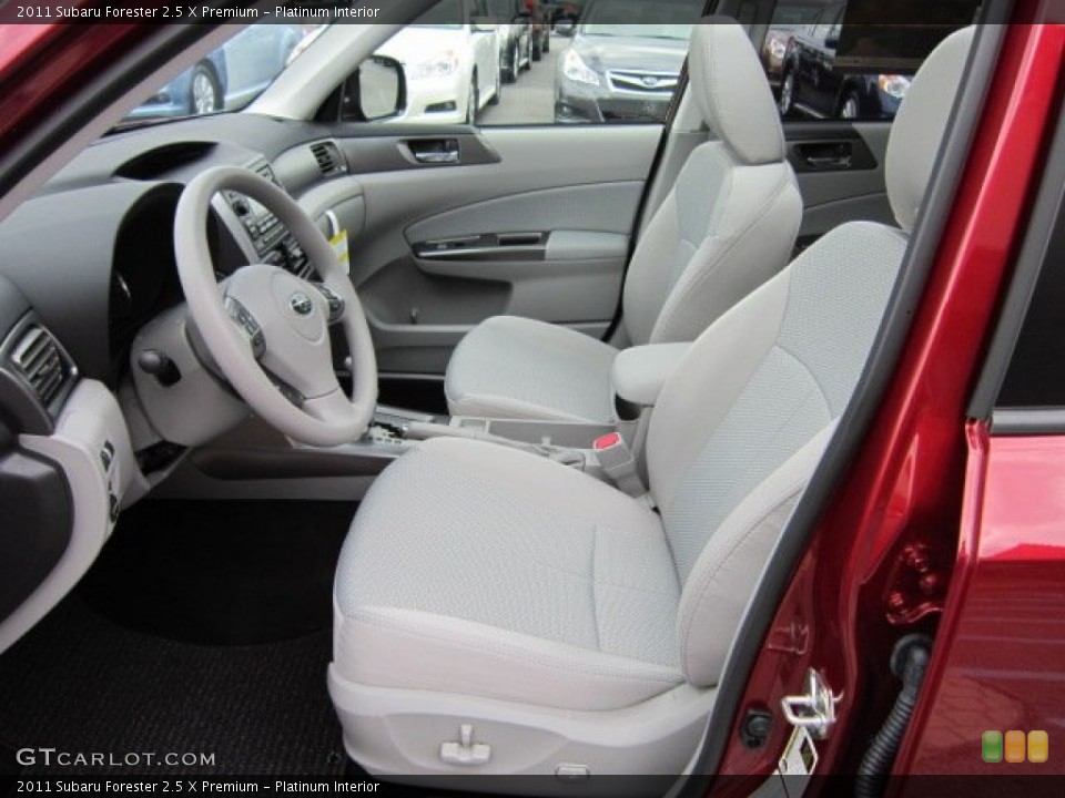 Platinum Interior Photo for the 2011 Subaru Forester 2.5 X Premium #53374862