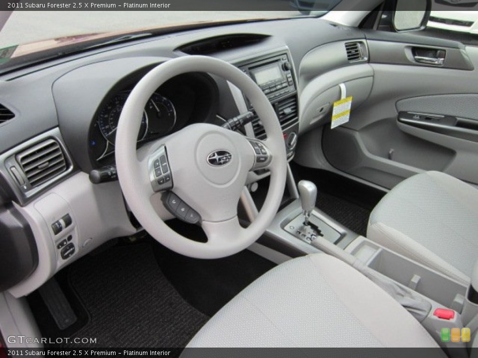 Platinum Interior Photo for the 2011 Subaru Forester 2.5 X Premium #53374880