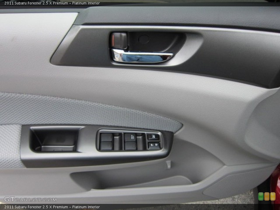 Platinum Interior Door Panel for the 2011 Subaru Forester 2.5 X Premium #53374892