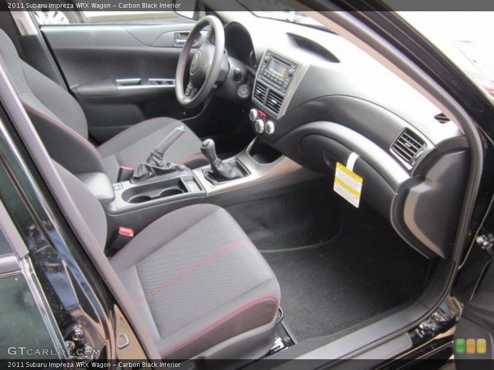 Carbon Black Interior Photo for the 2011 Subaru Impreza WRX Wagon #53375060
