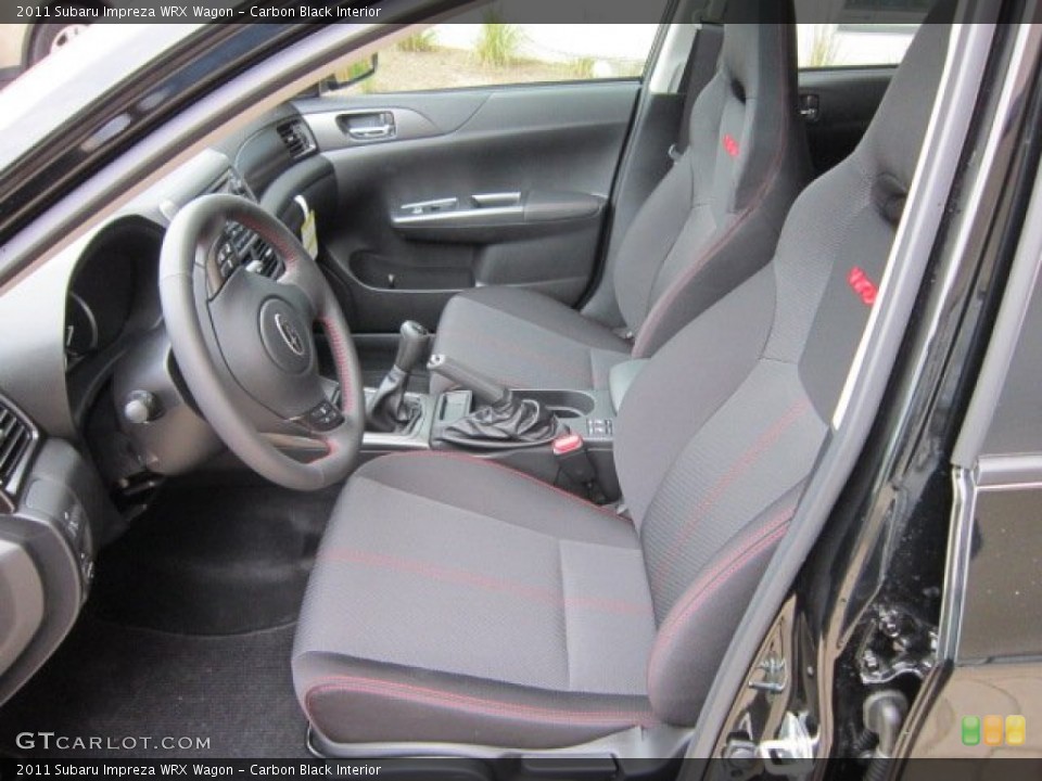 Carbon Black Interior Photo for the 2011 Subaru Impreza WRX Wagon #53375147