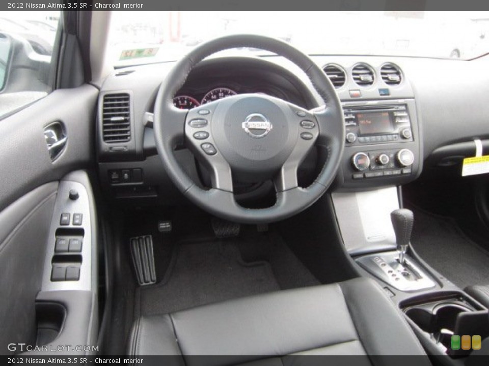 Charcoal Interior Dashboard for the 2012 Nissan Altima 3.5 SR #53375699