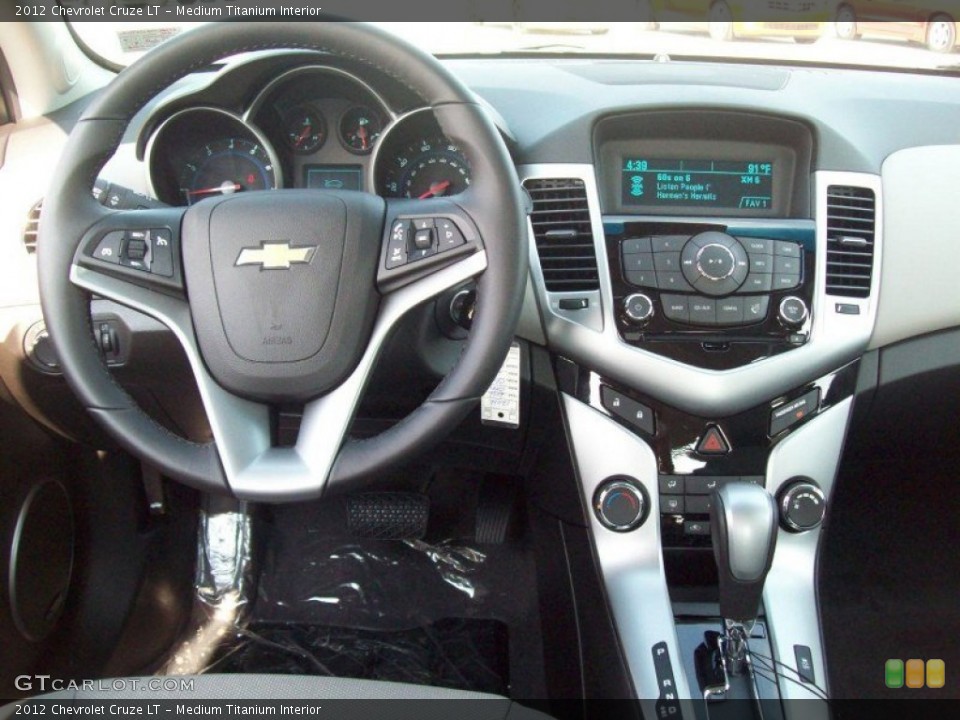 Medium Titanium Interior Dashboard for the 2012 Chevrolet Cruze LT #53375930