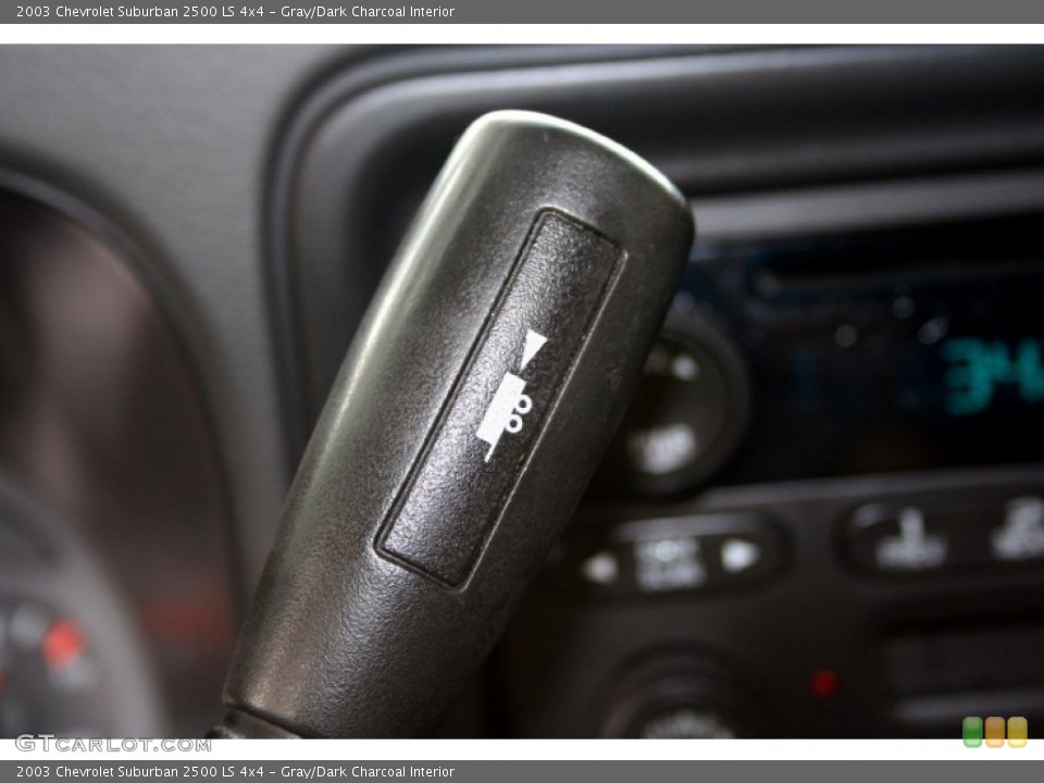 Gray/Dark Charcoal Interior Transmission for the 2003 Chevrolet Suburban 2500 LS 4x4 #53375987