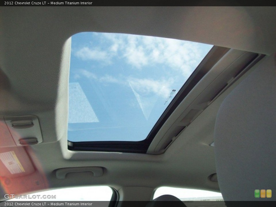 Medium Titanium Interior Sunroof for the 2012 Chevrolet Cruze LT #53376182