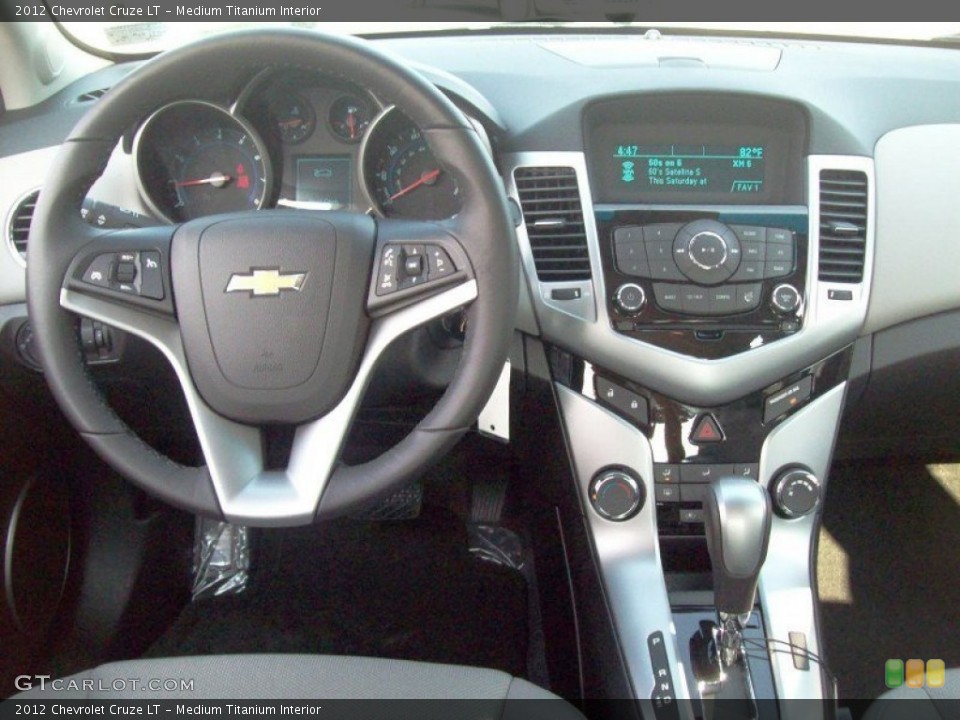 Medium Titanium Interior Dashboard for the 2012 Chevrolet Cruze LT #53376359
