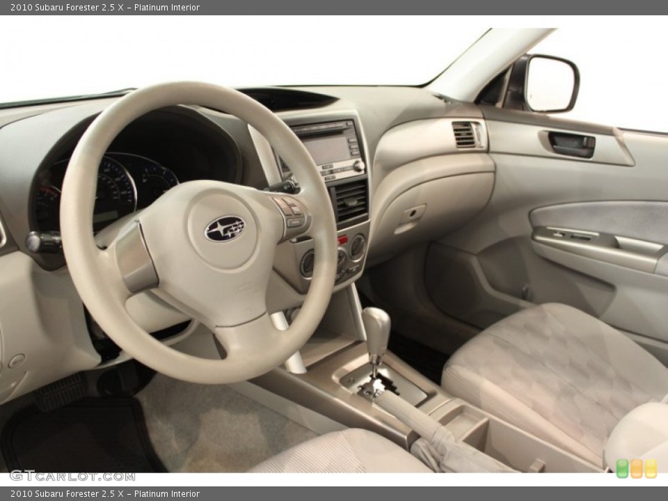Platinum Interior Photo for the 2010 Subaru Forester 2.5 X #53376596