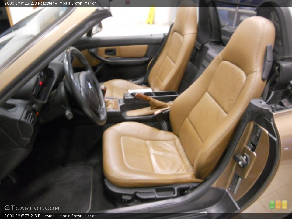 Impala Brown Interior Photo for the 2000 BMW Z3 2.8 Roadster #53376944