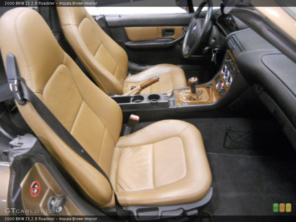 Impala Brown Interior Photo for the 2000 BMW Z3 2.8 Roadster #53376959