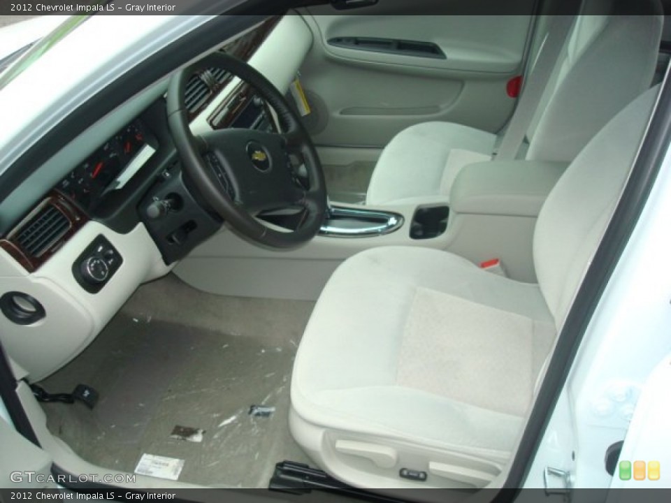 Gray Interior Photo for the 2012 Chevrolet Impala LS #53380433