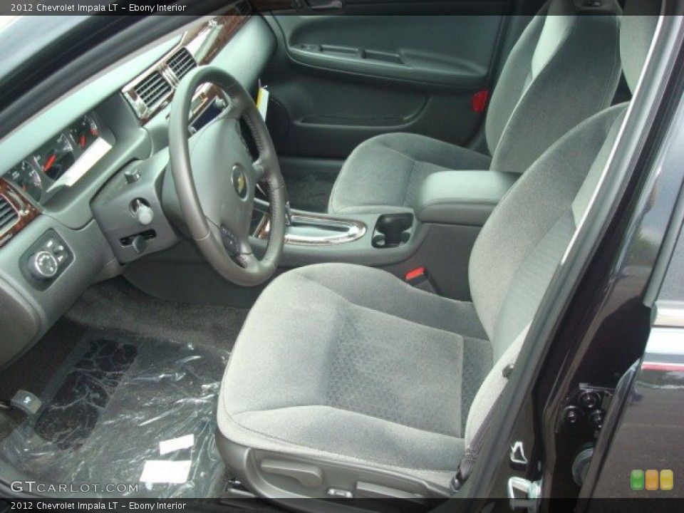 Ebony Interior Photo for the 2012 Chevrolet Impala LT #53380493