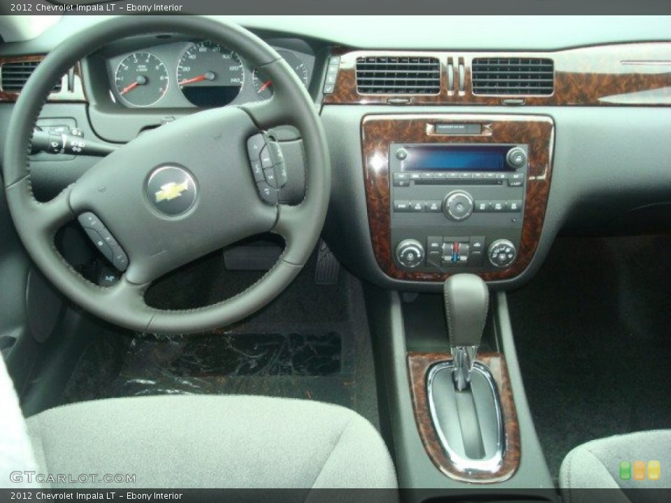 Ebony Interior Dashboard for the 2012 Chevrolet Impala LT #53380523