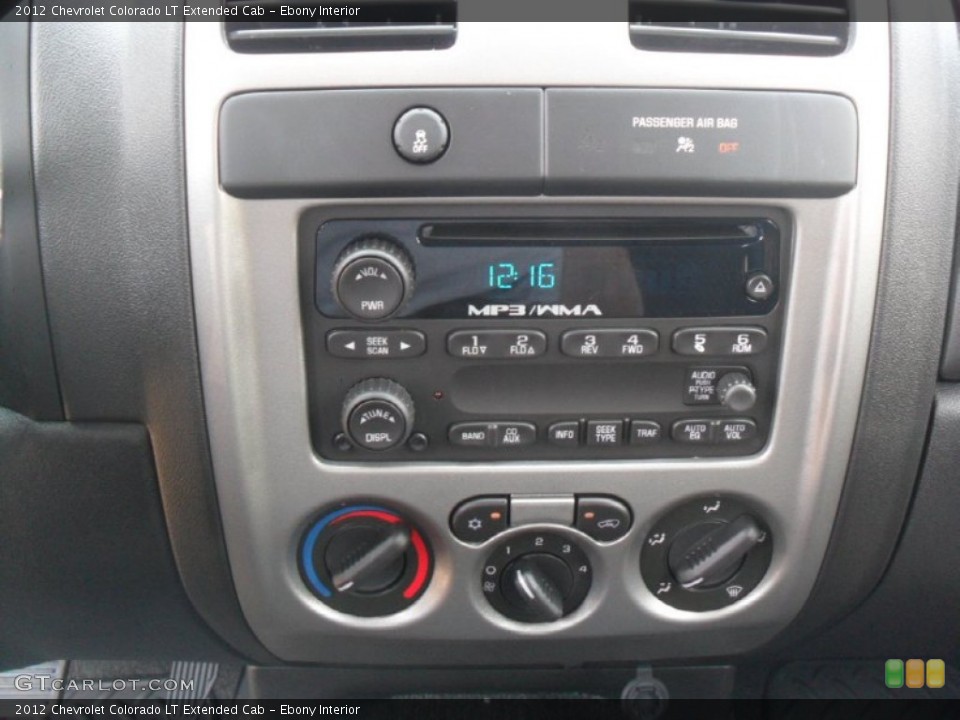 Ebony Interior Audio System for the 2012 Chevrolet Colorado LT Extended Cab #53380559